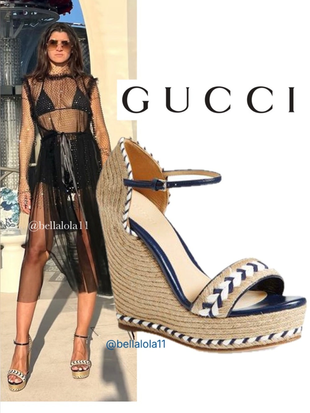 AUTHENTIC GUCCI RESORT COLLECTION SANDALS